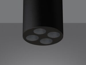 miniaturka Oświetlenie sufitowe ZOE LED Biały/Czarny 887lm IP20