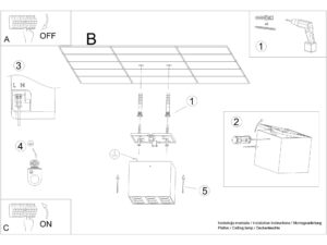 miniaturka Plafon OZZY LED 16W Czarny