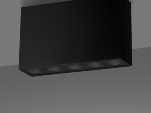 miniaturka Plafon LED SOLE Czarny 137cm Energooszczędny