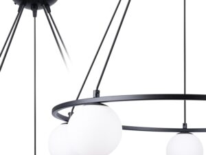 miniaturka Nowoczesny Żyrandol YOLA 5 80x98cm G9 Czarny