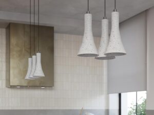 miniaturka Lampa Wisząca REALE 2 Betonowa Dwupunktowa