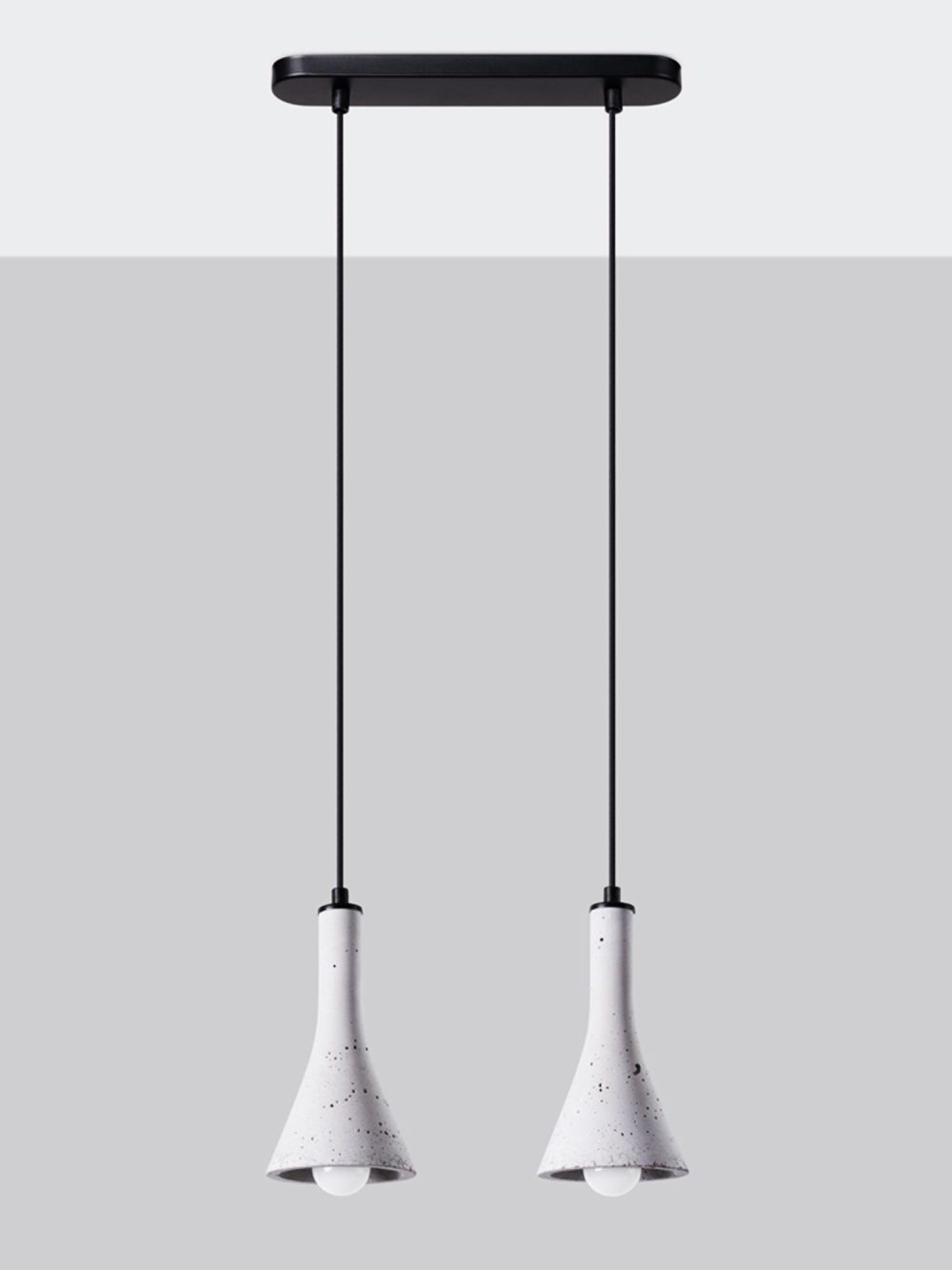 Lampa Wisząca REALE 2 Betonowa Dwupunktowa - obrazek 3