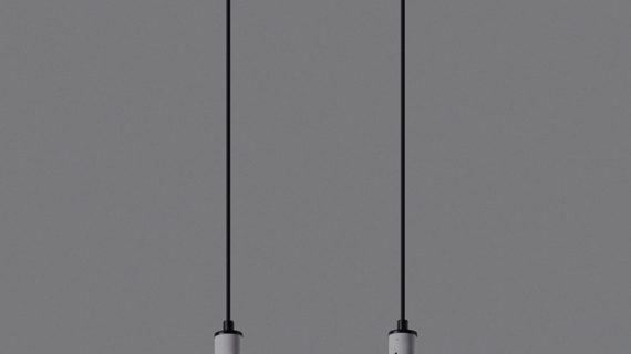 Lampa Wisząca REALE 2 Betonowa Dwupunktowa - obrazek 4
