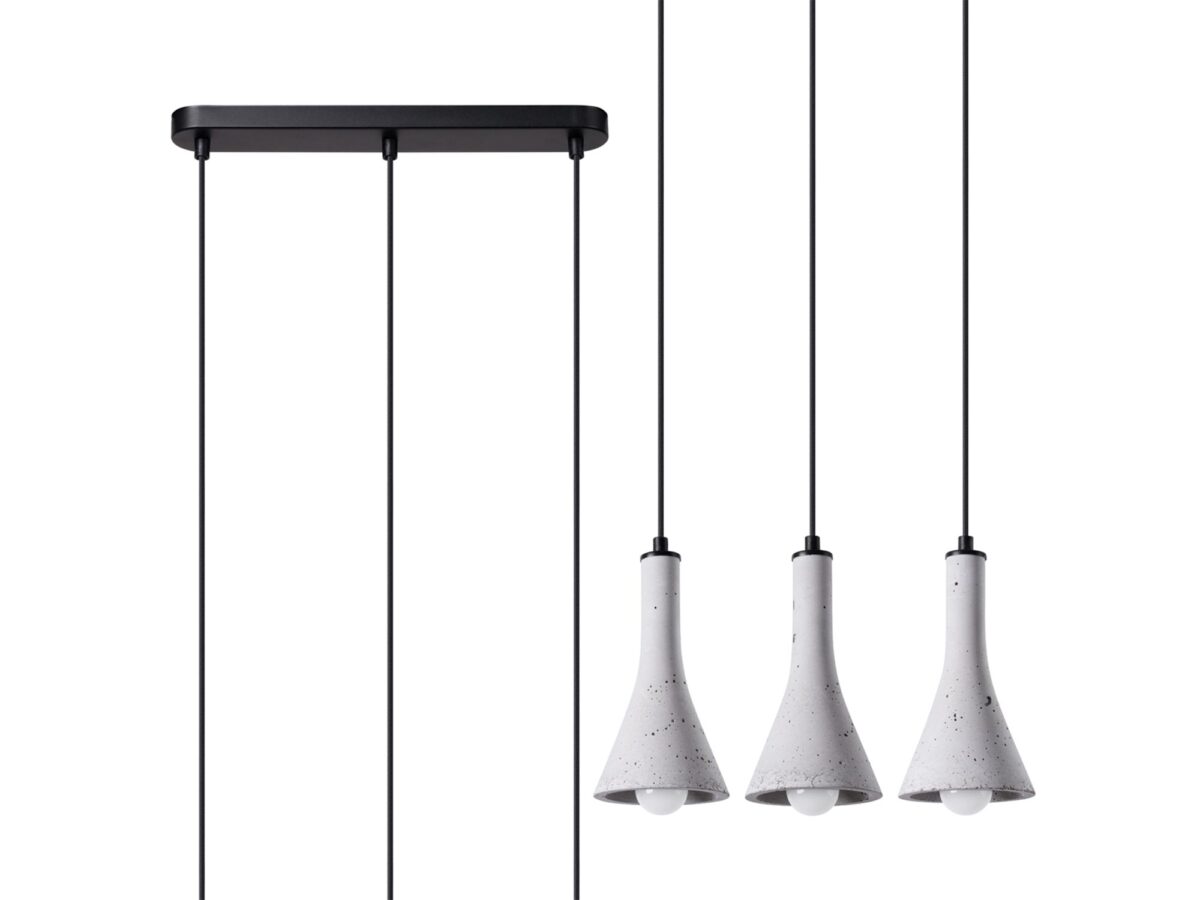 Industriala Wisząca REALE 3L Beton 46cm