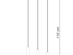 miniaturka Industriala Wisząca REALE 3L Beton 46cm