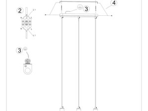 miniaturka Industriala Wisząca REALE 3L Beton 46cm
