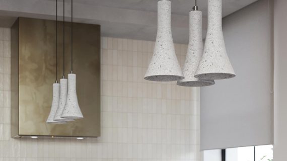 Lampa REALE 3P Szary Beton Industrial 27cm - obrazek 6