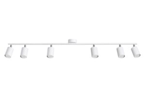 Biały Plafon LUMINO 6L 6x10W LED GU10