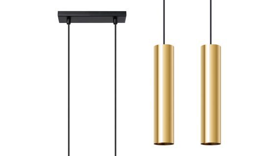 Nowoczesna Lampa LAGUNA 2 Złoty Połysk