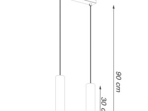 miniaturka Nowoczesna Lampa LAGUNA 2 Złoty Połysk