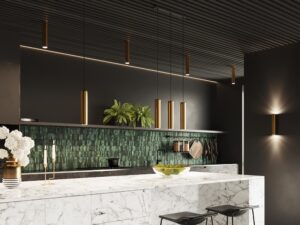 miniaturka Nowoczesna Lampa LAGUNA 2 Złoty Połysk