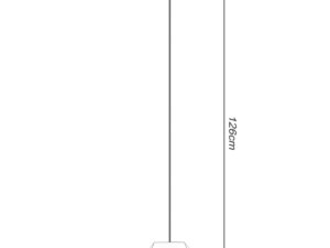miniaturka Elegancka Biała Lampa GOBI Ceramiczna 17cm