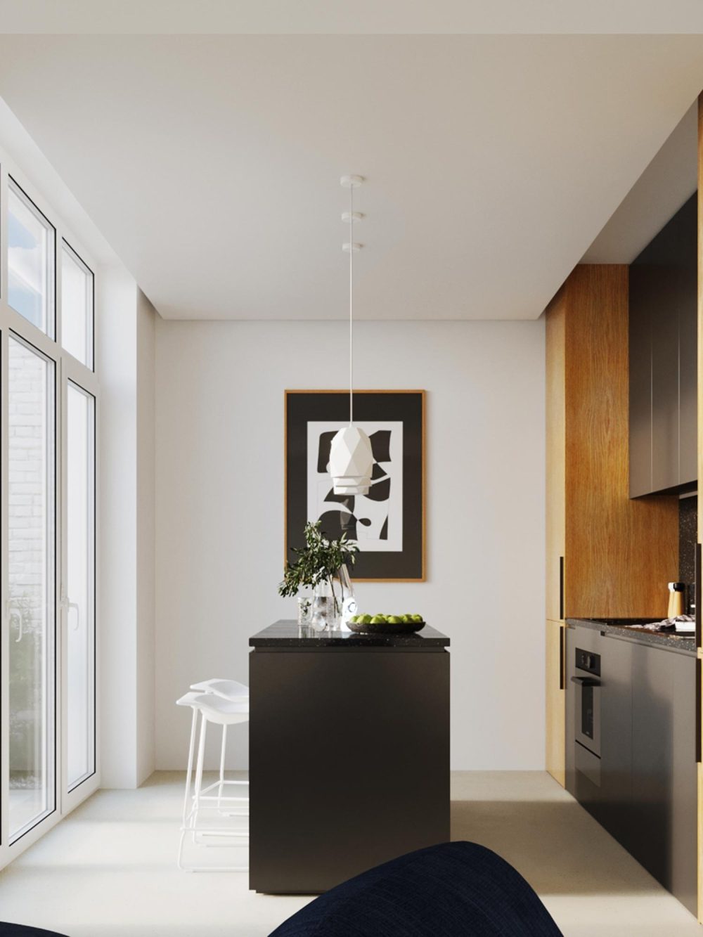 Elegancka Biała Lampa GOBI Ceramiczna 17cm - obrazek 8
