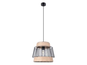 miniaturka Designerska Lampa Wisząca 35x137cm Czarna LUCIDO