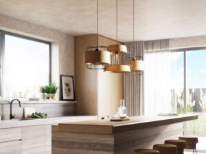 miniaturka Designerska Lampa Wisząca 35x137cm Czarna LUCIDO