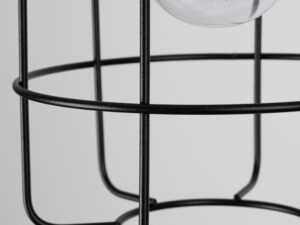 miniaturka Plafon LED VIVICA Stal/Drewno 15x25cm Elegancki