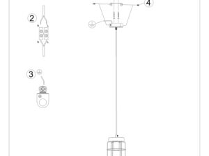 miniaturka Minimalistyczna Lampa Wisząca VIVICA 1 15W LED