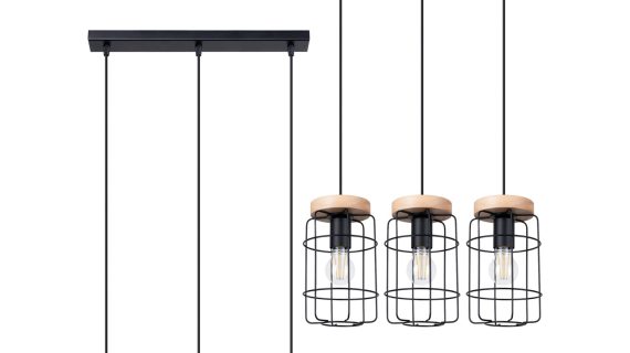 Nowoczesna Lampa Wisząca VIVICA 3L 3 Żarówki LED