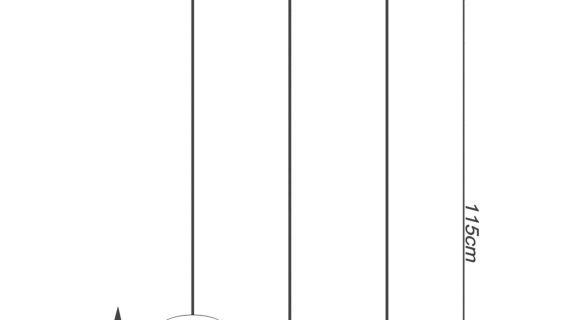 Nowoczesna Lampa Wisząca VIVICA 3L 3 Żarówki LED - obrazek 9
