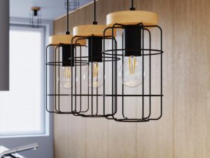 miniaturka Nowoczesna Lampa Wisząca VIVICA 3L 3 Żarówki LED