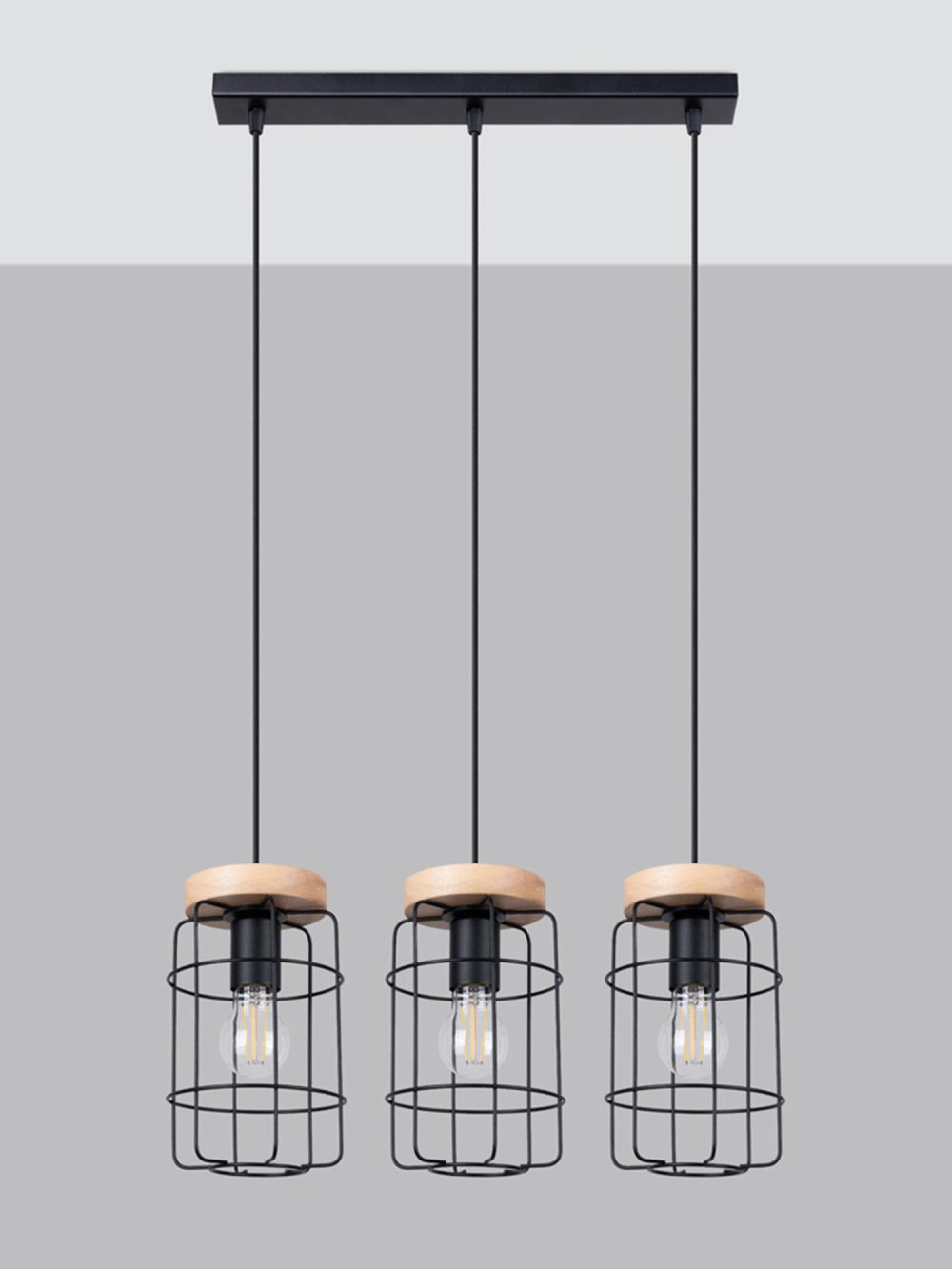 Nowoczesna Lampa Wisząca VIVICA 3L 3 Żarówki LED - obrazek 3