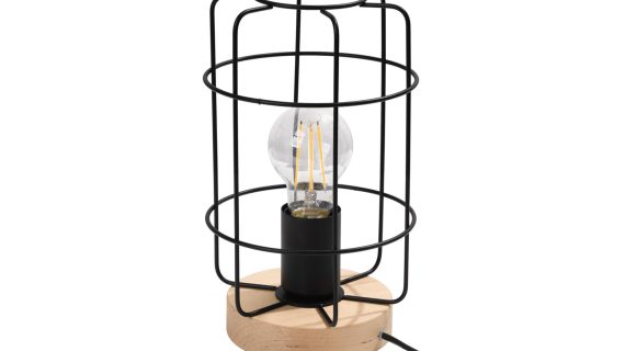 Minimalistyczna Lampa Biurkowa VIVICA 15cm Czarna