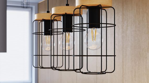 miniaturka Minimalistyczna Lampa Biurkowa VIVICA 15cm Czarna