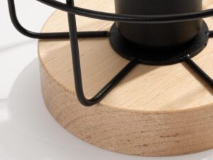 miniaturka Minimalistyczna Lampa Biurkowa VIVICA 15cm Czarna