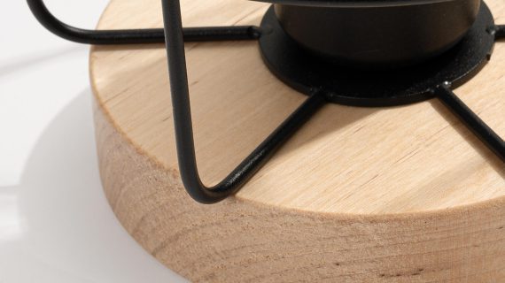 miniaturka Minimalistyczna Lampa Biurkowa VIVICA 15cm Czarna