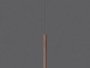 miniaturka Lampa Wisząca ARBOR 1 Drewno Elegancka 35x120cm