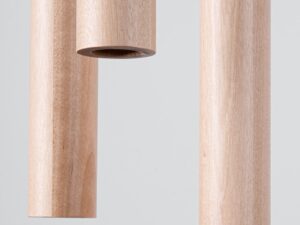 miniaturka Designerska Lampa Wisząca ARBOR 3P Naturalne Drewno