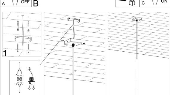 miniaturka Elegancka Lampa ARBOR 1 Beton G9 Szary Beton