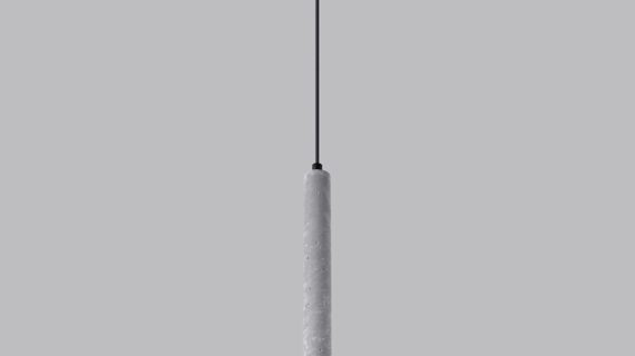 miniaturka Elegancka Lampa ARBOR 1 Beton G9 Szary Beton