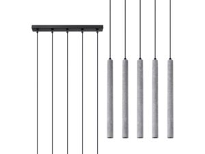 Elegancka Lampa ARBOR 5L Beton 5 Punkty Światła G9