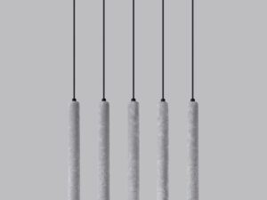 miniaturka Elegancka Lampa ARBOR 5L Beton 5 Punkty Światła G9