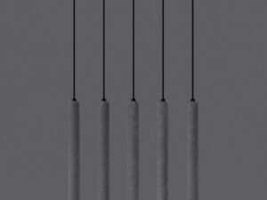 miniaturka Elegancka Lampa ARBOR 5L Beton 5 Punkty Światła G9