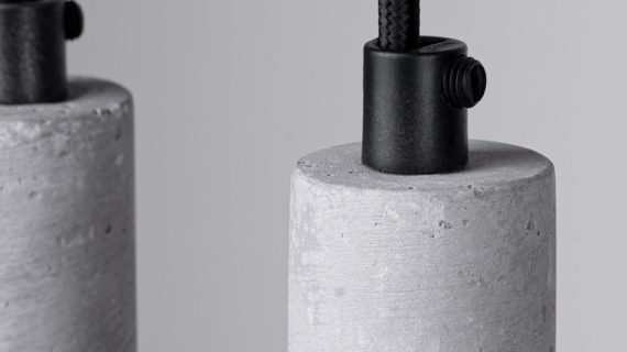 miniaturka Elegancka Lampa ARBOR 5L Beton 5 Punkty Światła G9