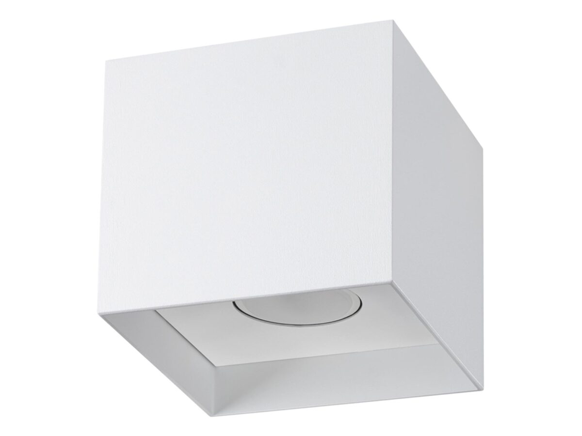 Minimalistyczny Plafon ALBA – Kolory: Biały Czarny Szary Złoty 10W LED