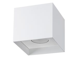 Minimalistyczny Plafon ALBA – Kolory: Biały Czarny Szary Złoty 10W LED