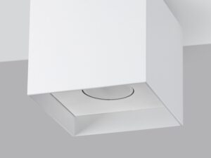 miniaturka Minimalistyczny Plafon ALBA – Kolory: Biały Czarny Szary Złoty 10W LED