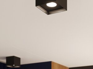 miniaturka Minimalistyczny Plafon ALBA – Kolory: Biały Czarny Szary Złoty 10W LED