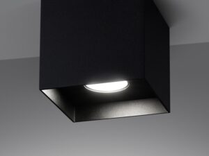 miniaturka Minimalistyczny Plafon ALBA – Kolory: Biały Czarny Szary Złoty 10W LED