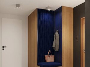 miniaturka Minimalistyczny Plafon ALBA – Kolory: Biały Czarny Szary Złoty 10W LED