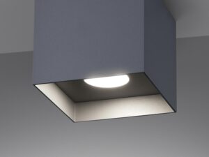 miniaturka Minimalistyczny Plafon ALBA – Kolory: Biały Czarny Szary Złoty 10W LED