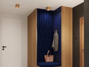 miniaturka Minimalistyczny Plafon ALBA – Kolory: Biały Czarny Szary Złoty 10W LED