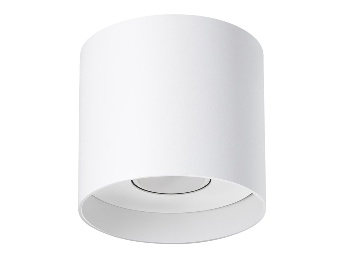 Elegancki Plafon BIANCO w Kolorach: Biały Czarny Szary Złoty 10W LED