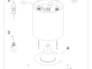 miniaturka Elegancki Plafon BIANCO w Kolorach: Biały Czarny Szary Złoty 10W LED