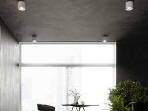 miniaturka Elegancki Plafon BIANCO w Kolorach: Biały Czarny Szary Złoty 10W LED