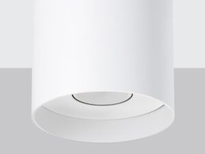 miniaturka Elegancki Plafon BIANCO w Kolorach: Biały Czarny Szary Złoty 10W LED