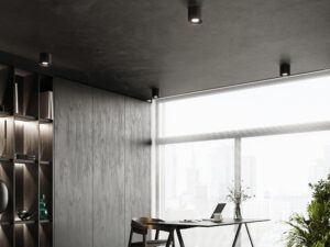 miniaturka Elegancki Plafon BIANCO w Kolorach: Biały Czarny Szary Złoty 10W LED